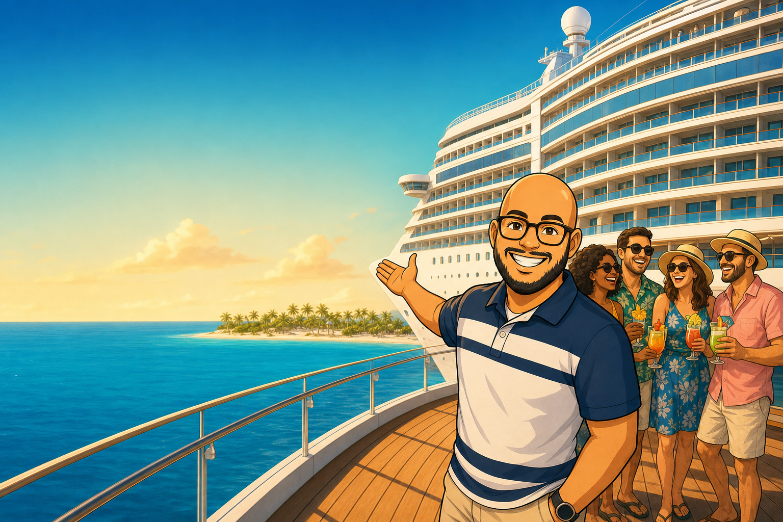 MSC World America group sailing
