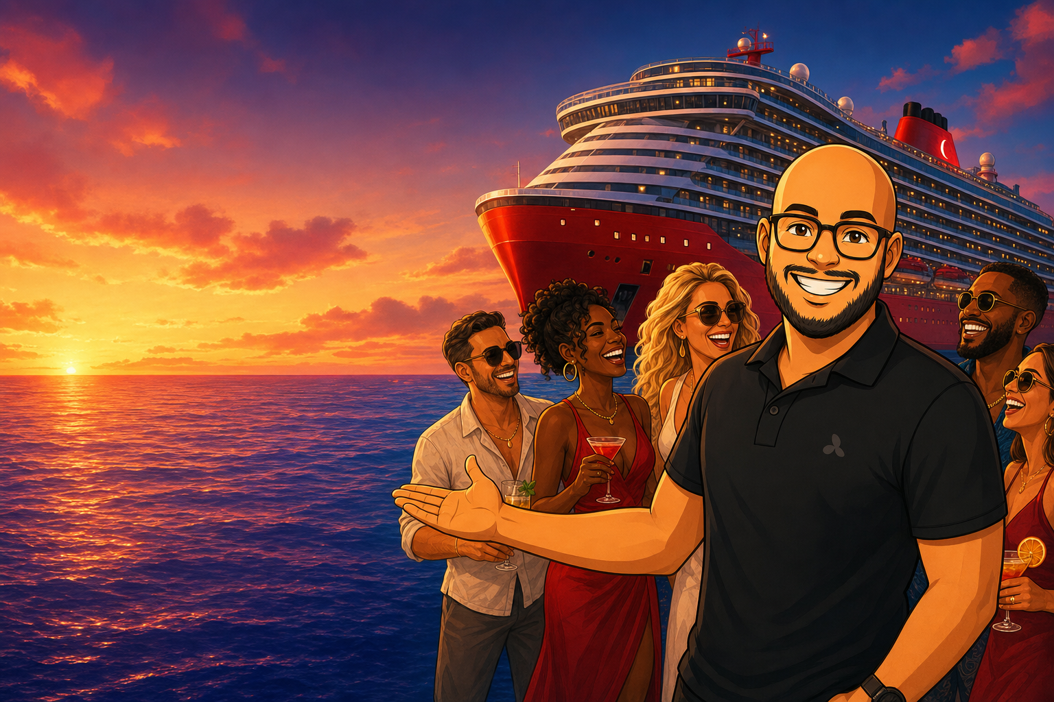 Virgin Voyages Resilient Lady adults-only group sailing